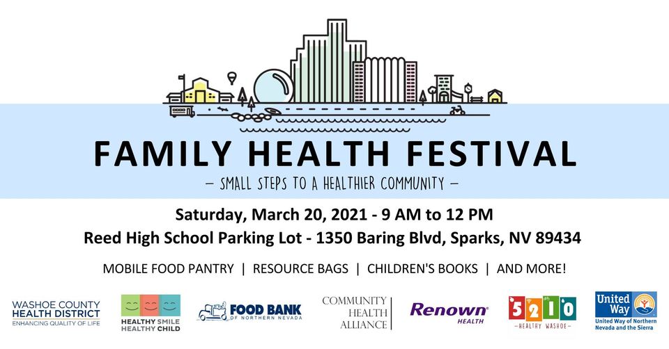 Family Health Festival March 20, 2021